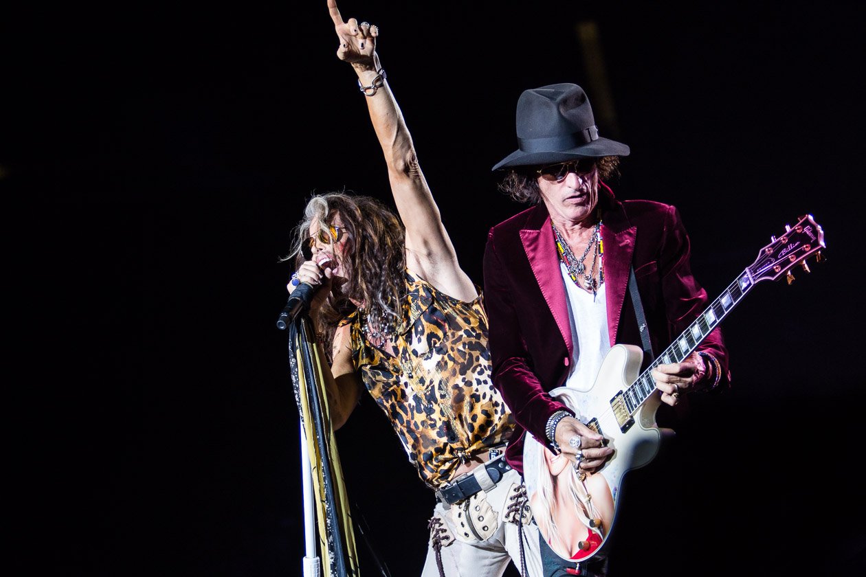 Aerosmith – #AeroVederci - die Rock-Dinos auf Abschiedstour. – Steven und Joe.
