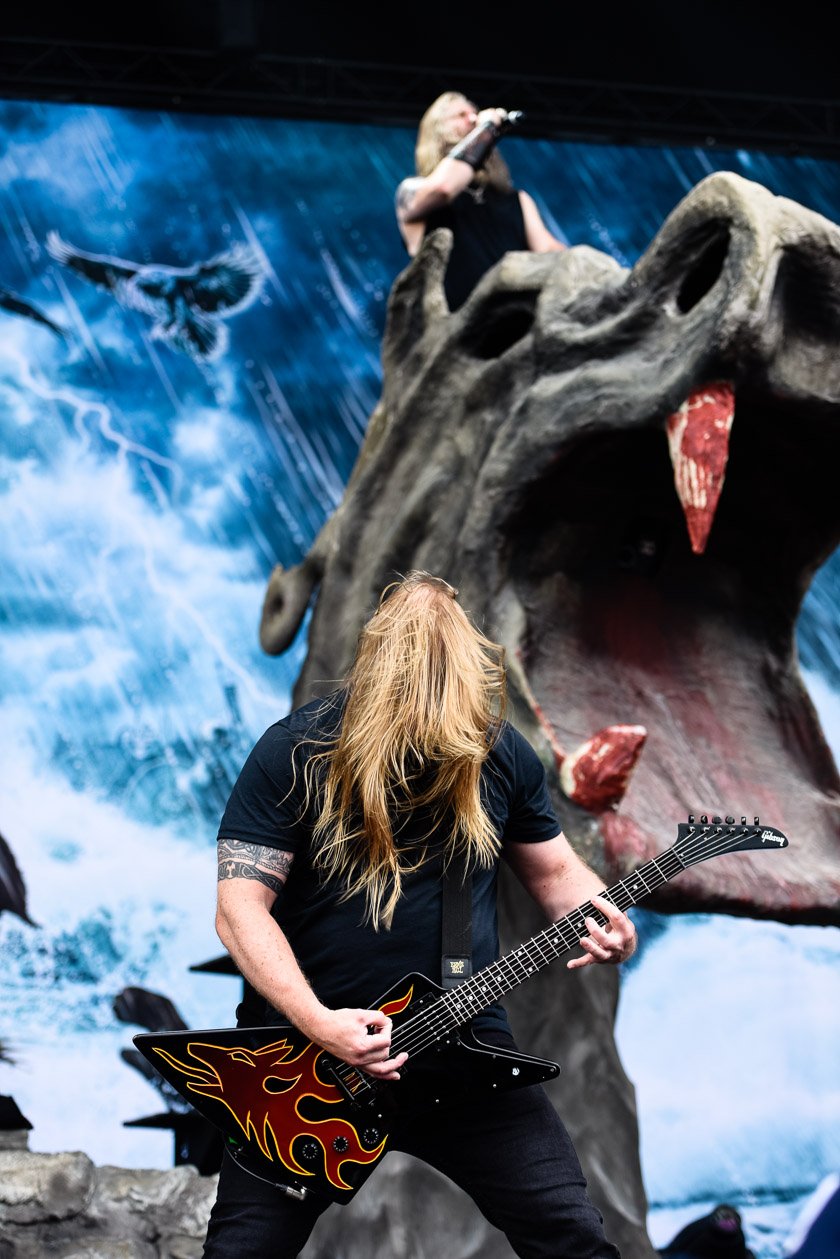 Amon Amarth – Wikinger-Attacke in Mendig. – Olavi Mikkonen.