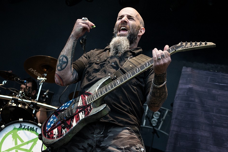 Anthrax – Scott Ian und Band gaben den Support für Limnp Bizkit. – Mr. Guitar.