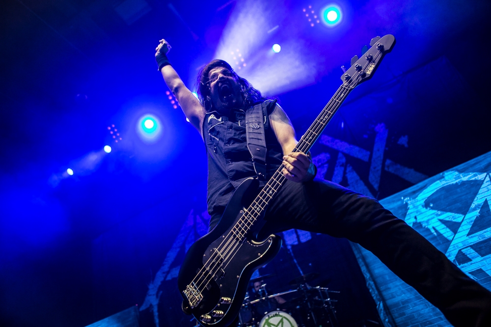 Anthrax – Beinharter Slayer-Support: Scott Ian und Co. – Frank Bello.