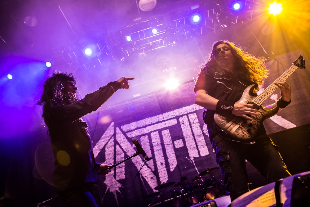 Anthrax – Beinharter Slayer-Support: Scott Ian und Co. – Joey und Jonathan Donais.