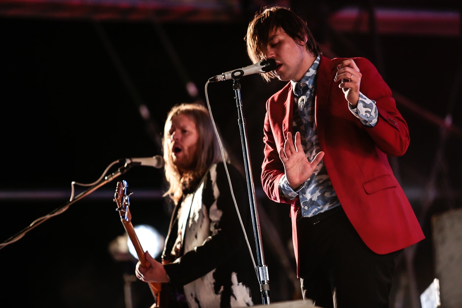 Arcade Fire – Headliner in Neuhausen ob Eck (und in Scheeßel natürlich). – William Butler.