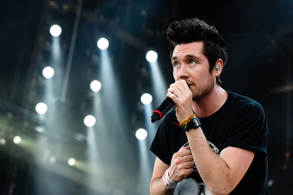 Bastille – Die Londoner Indierocker in Mendig. – Dan Smith.