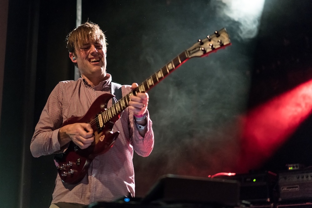 Battles – Live eine Wucht: Jon Stanier, Ian Williams und Dave Konopka. – Ian.