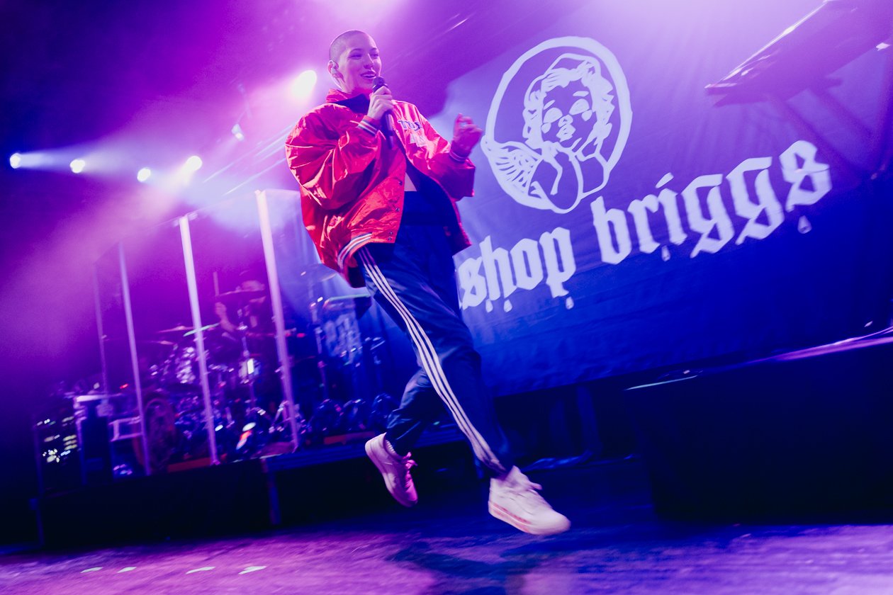 Gern gesehener Besuch aus L.A. – Bishop Briggs.