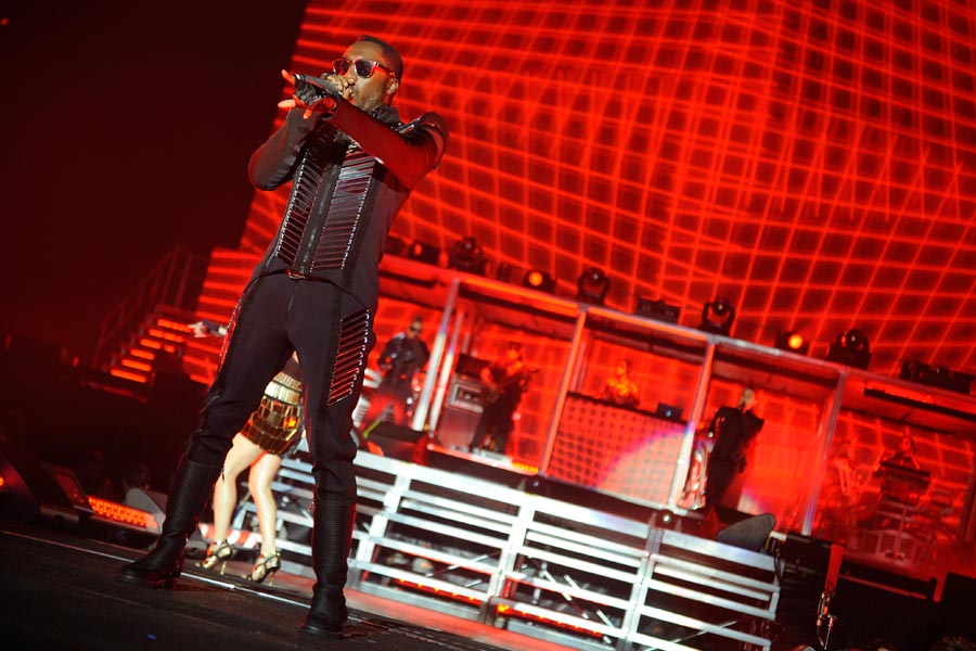 Black Eyed Peas – Die Peas machten Halt in der Arena. – Will.I.Am.
