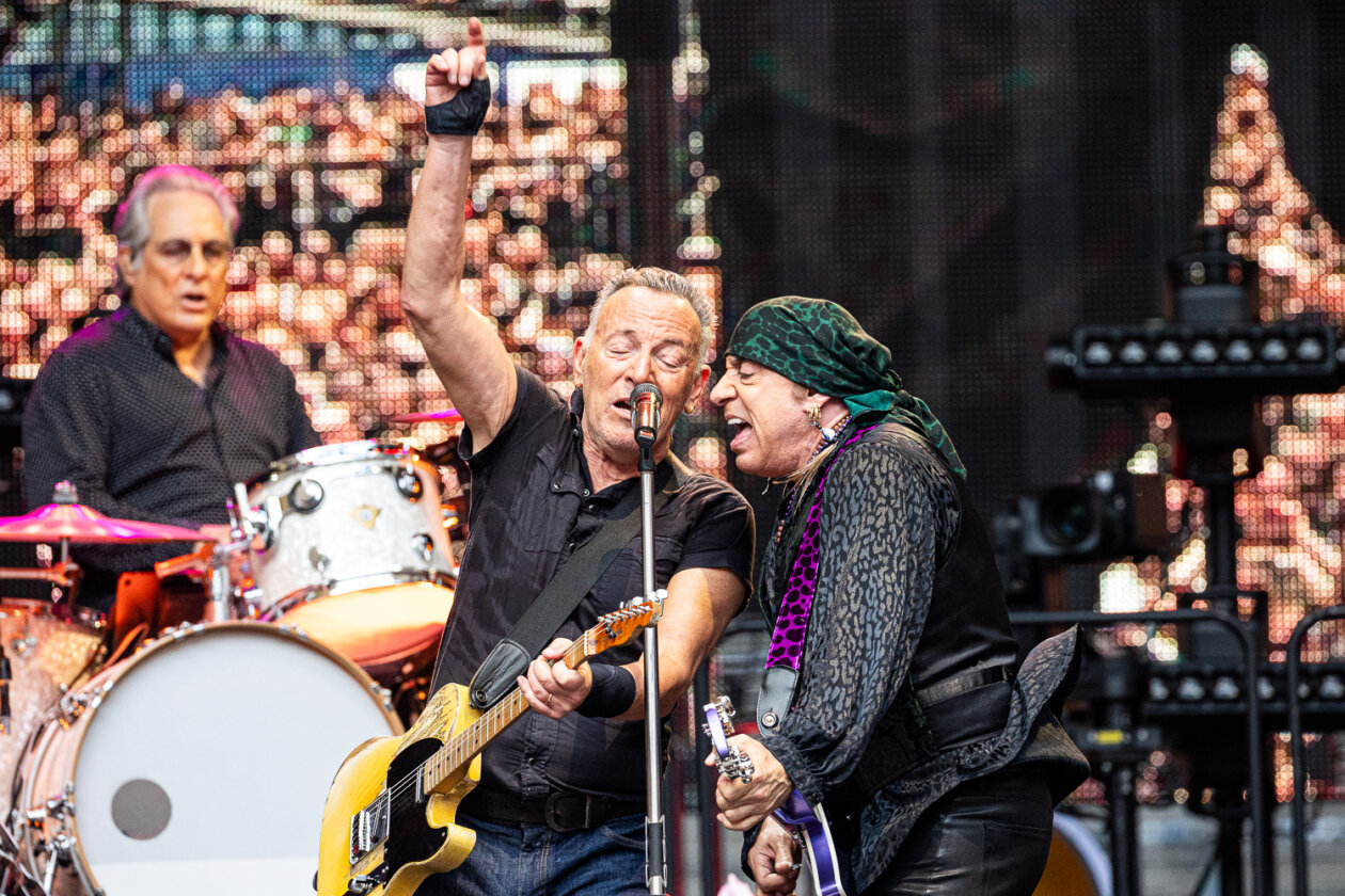Der Boss und seine E Street Band auf Besuch im hohen Norden. – Bruce Springsteen. und Band.