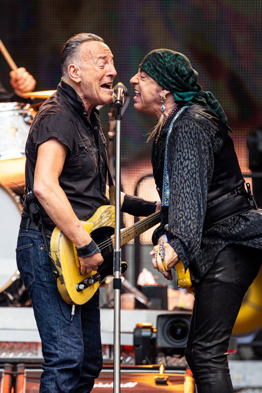 Bruce Springsteen – Der Boss und seine E Street Band auf Besuch im hohen Norden. – Bruce und Steven.