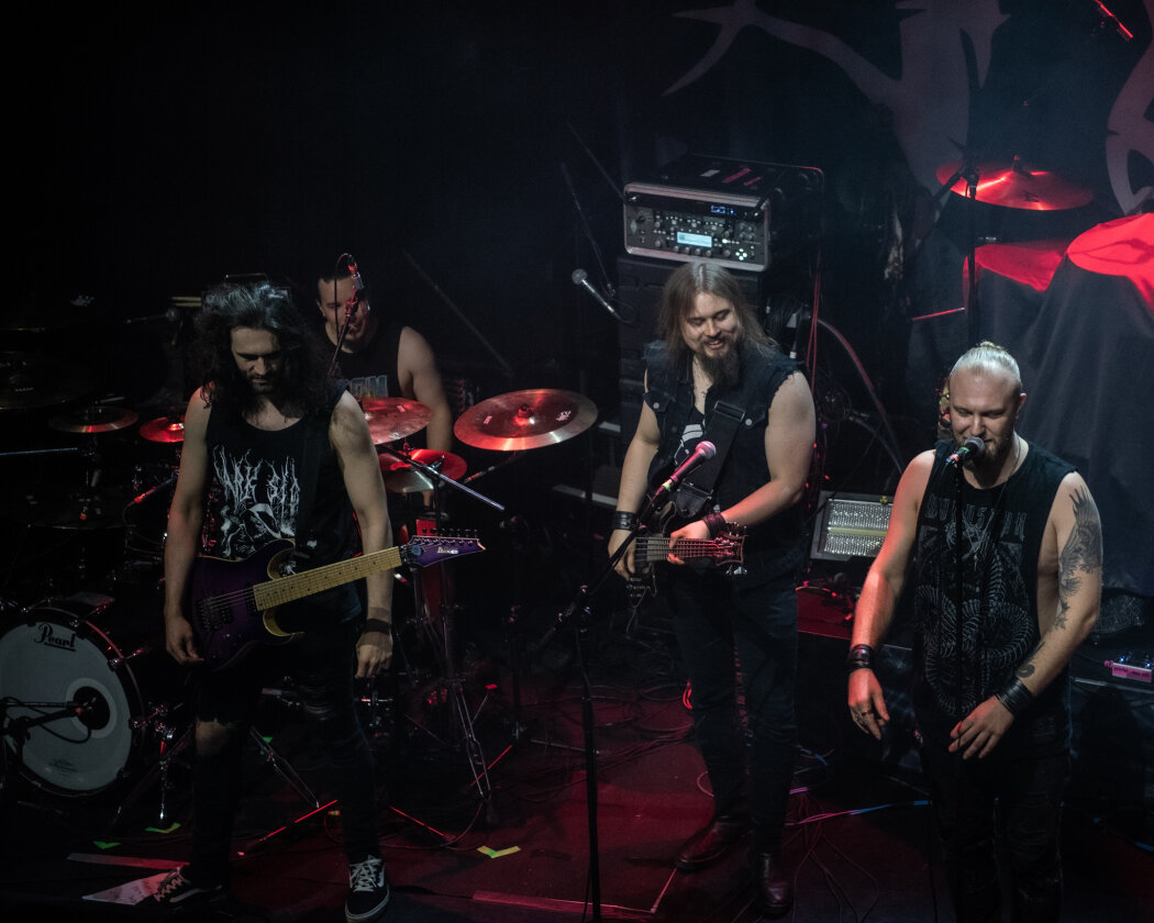 Die finnischen Melodic Death-Metaller auf Tour mit Finntroll. – Brymir.