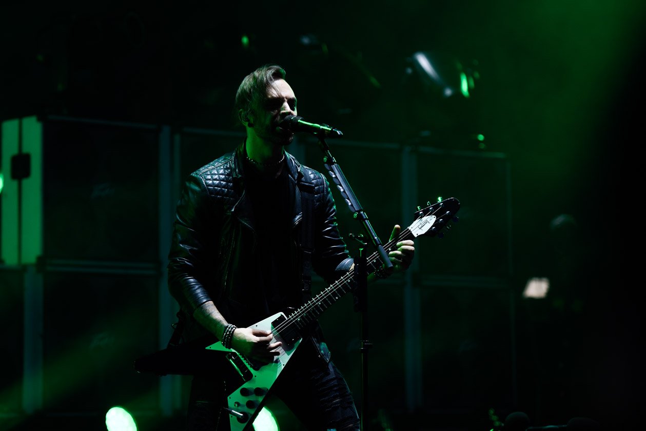 Am Festivalsamstag live am Ring. – Bullet For My Valentine.
