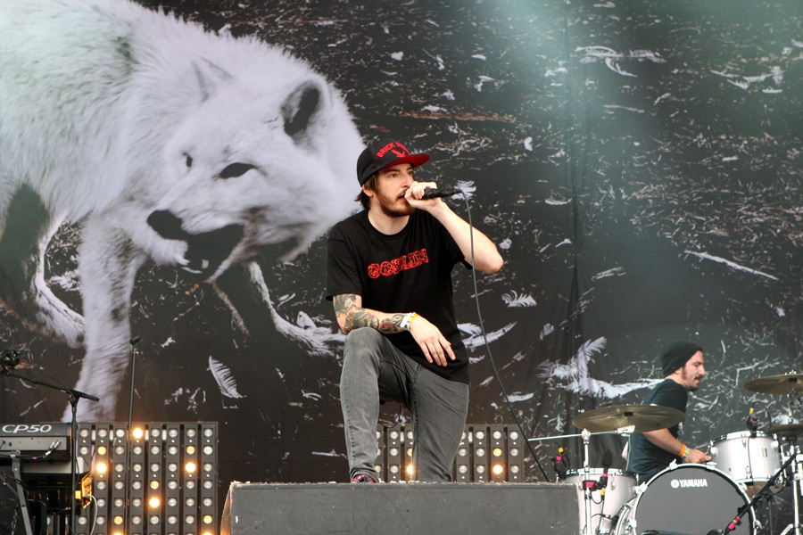 Casper – Auch am Nachmittag geht schon ordentlich Party. – Am Besten gefällt ihm heute aber der Spot unterm Wolf.