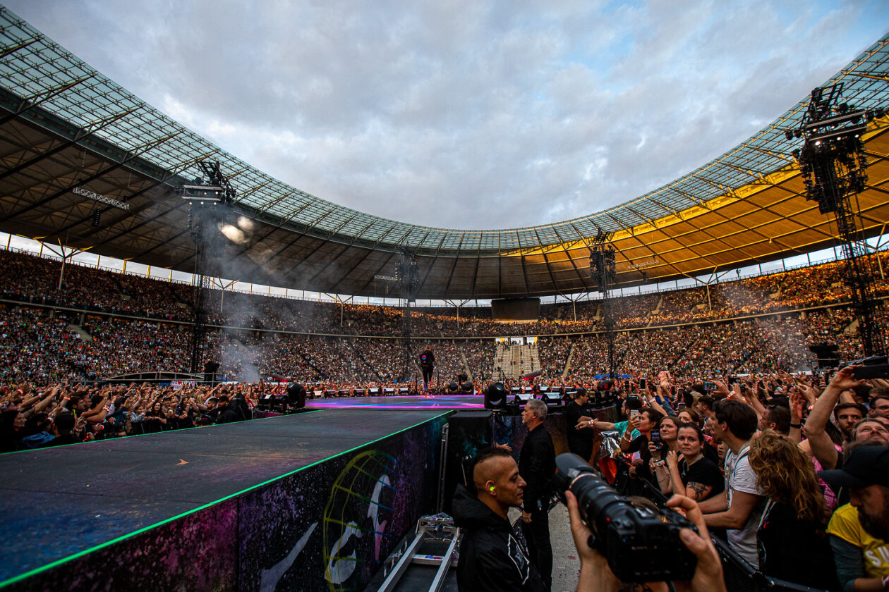 Coldplay – Im Olympiastadion.