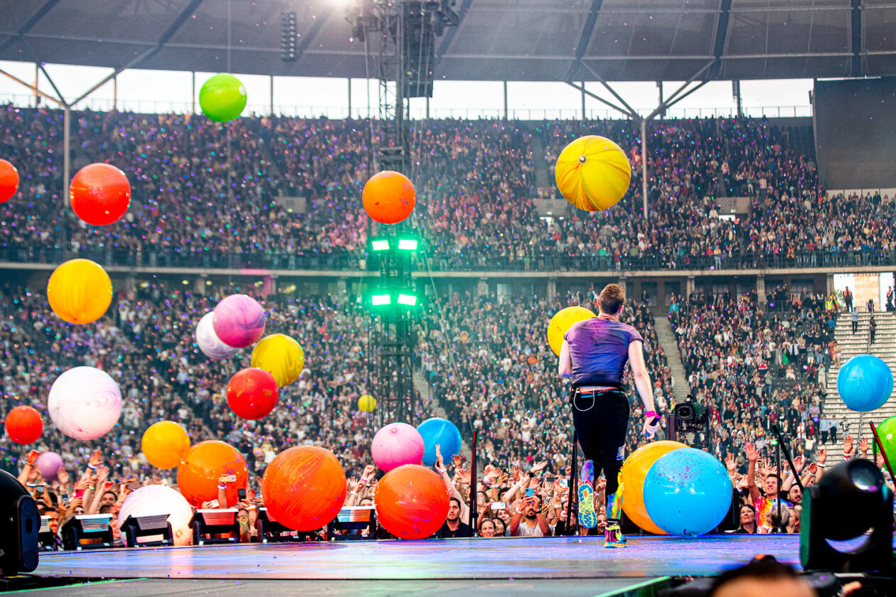 Coldplay – Immer farbenfroh.