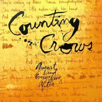 Counting Crows - August And Everything After Artwork