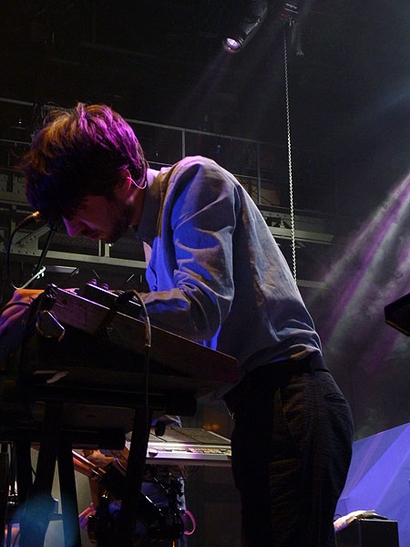 Delphic live beim Electronic Beats Festival 2010. – 