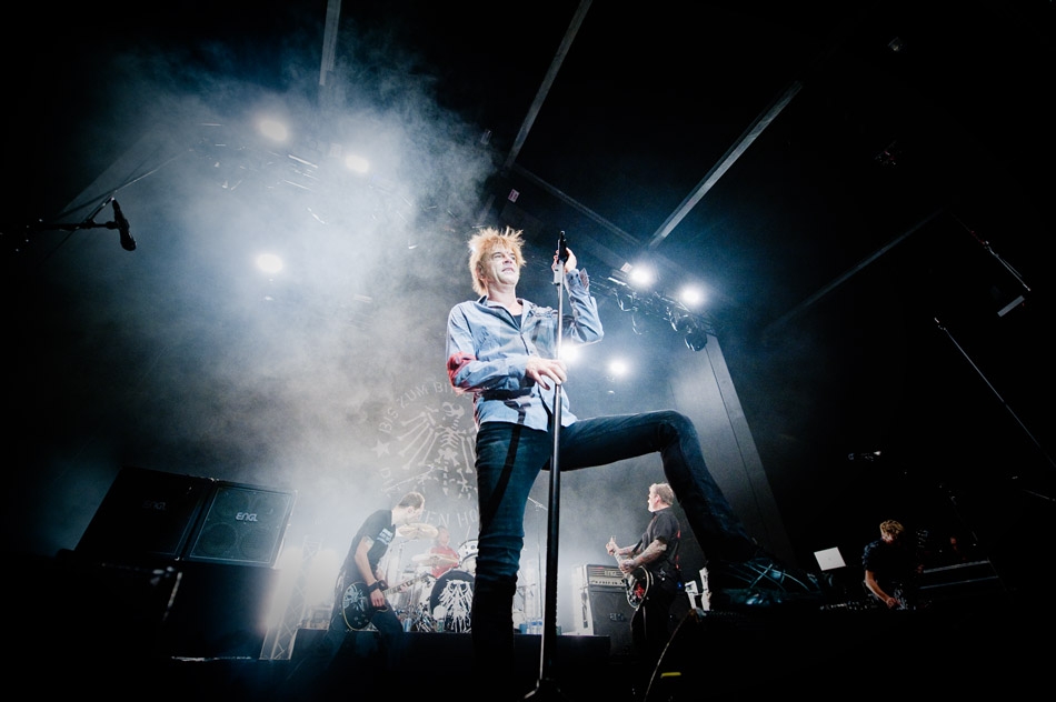 Die Toten Hosen – So intim rocken die Düsseldorfer selten. – On stage.