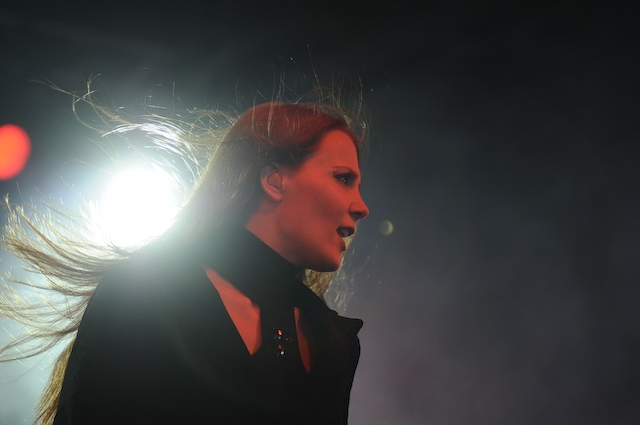 Epica – Simone Simons als Blickfang beim M'era Luna 2008. – 