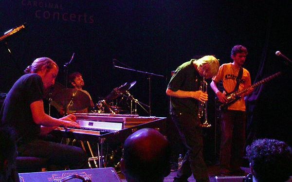 Erik Truffaz und Band, Zürich 2003. – Erik Truffaz und Band, Zürich 2003