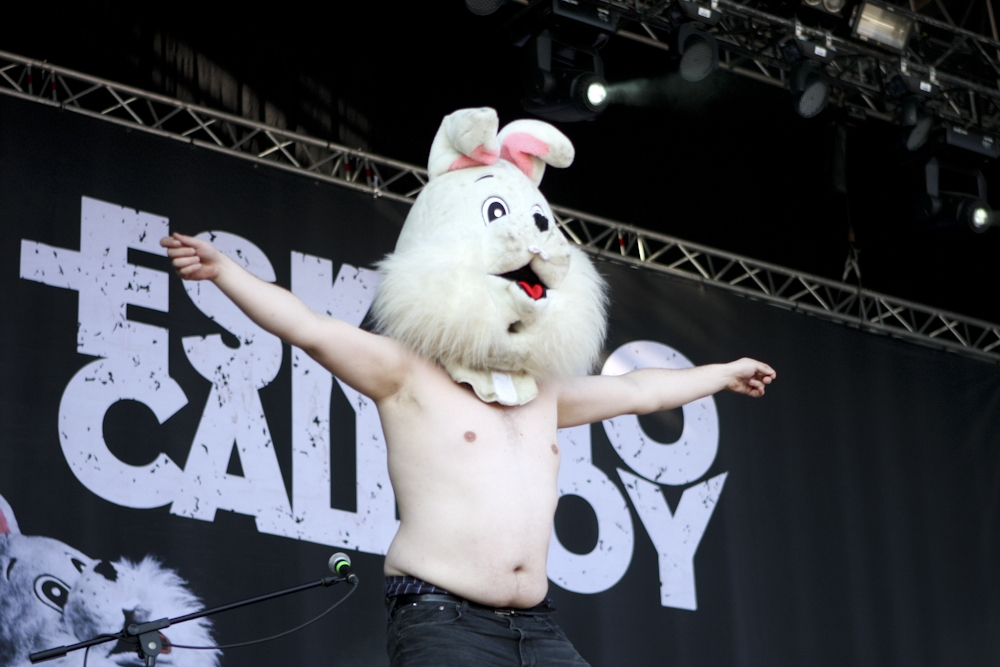 Eskimo Callboy – Tierisch viel Spaß mit den Jungs aus Castrop-Rauxel. – On stage.