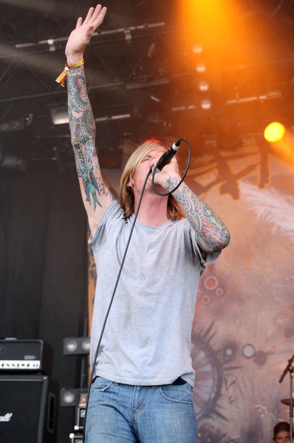 Eine der wenigen Metalcore-Bands auf der Pain-Stage. – Evergreen Terrace