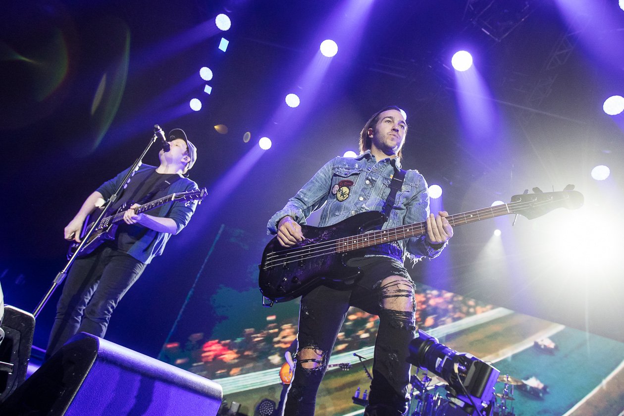 Auf "Mania"-Tour in Good Ol' Germany. – Fall Out Boy.