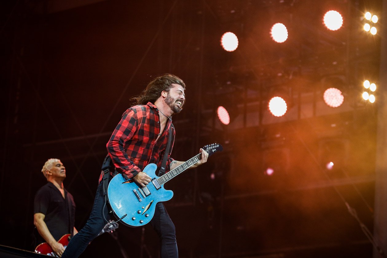 Headliner: Dave Grohl und Co. – Foo Fighters.
