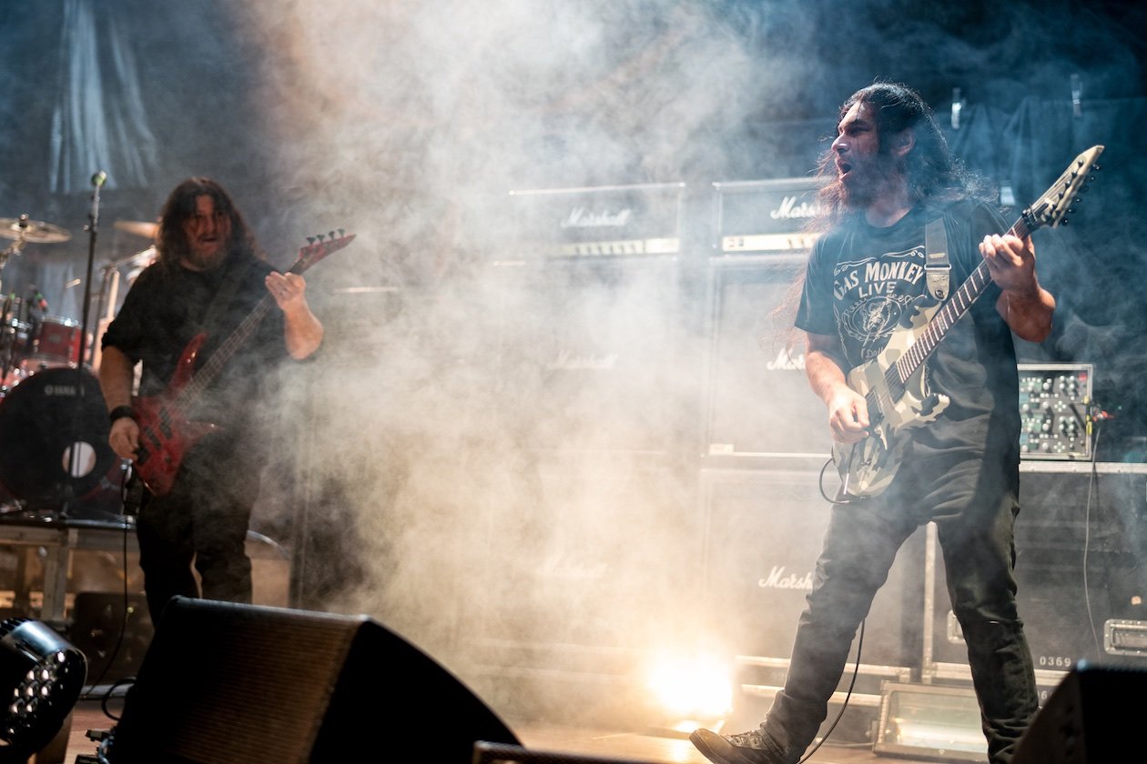 Auf Abschiedstour in Berlin mit Lamb Of God, Anthrax und Obituary. – Obituary.