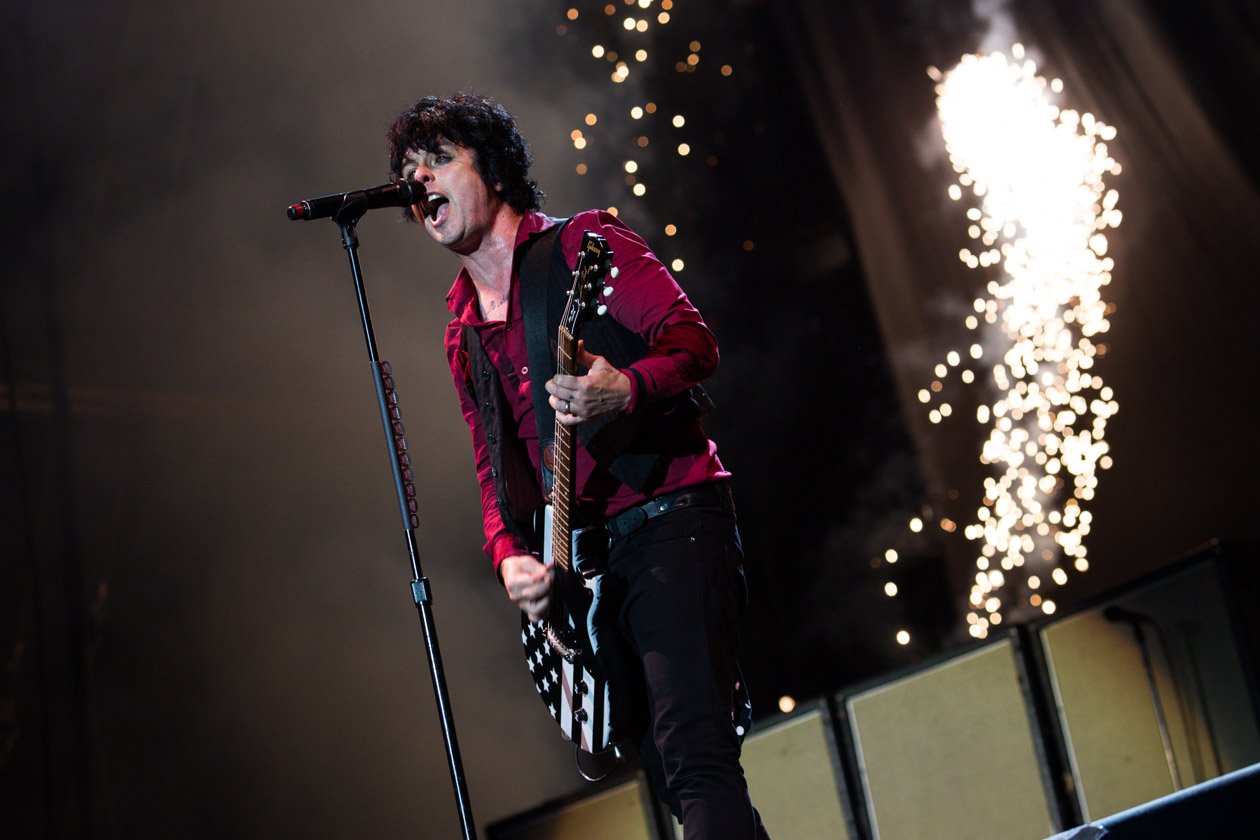 78.000 Fans auf der Sandrennbahn Eichenring! – Billie Joe Armstrong. 