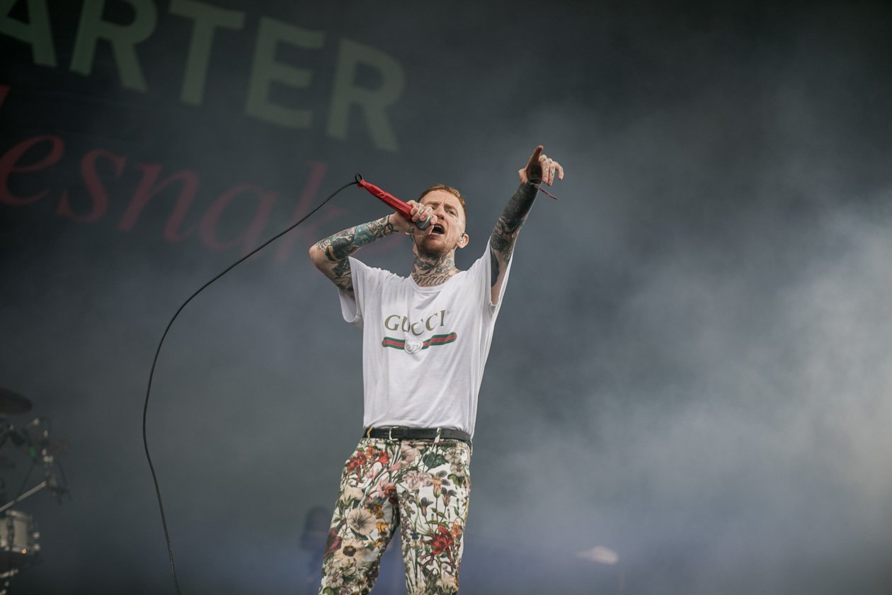 Arcade Fire, Kraftklub, Marteria, Broilers, Billy Talent, Biffy Clyro u.v.a bei einem der größten deutschen Festivals. – Frank Carter And The Rattlesnakes.