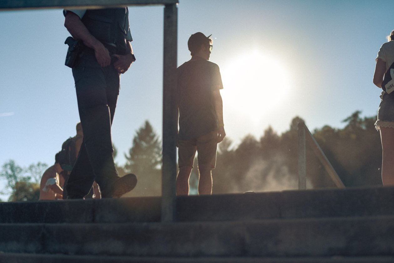 Claptone, Stephan Bodzin, Markus Kavka u.a. bei bestem Open Air-Wetter am schwäbischen Meer. – Der Sonne entgegen.