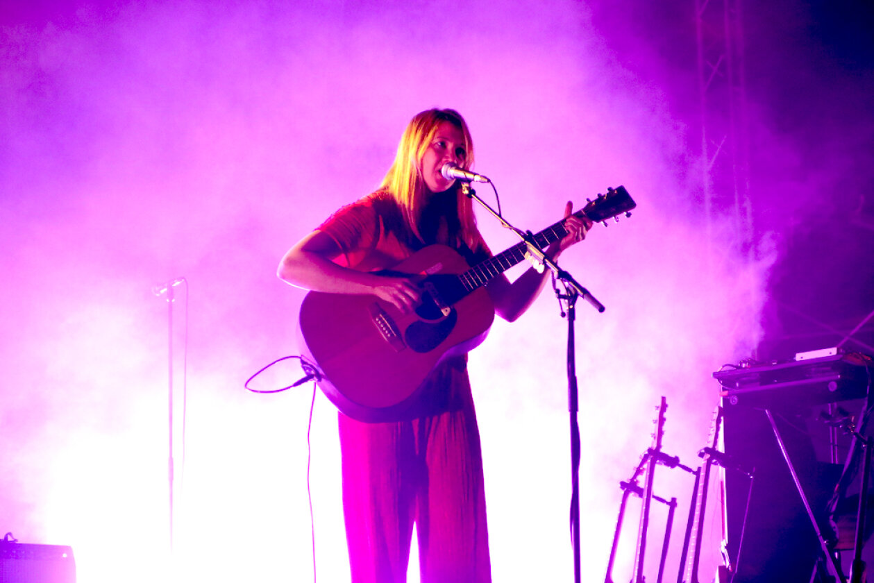 Der Festival-Restart in Mannheim 2021. – Große Stimme: Sophie Hunger.