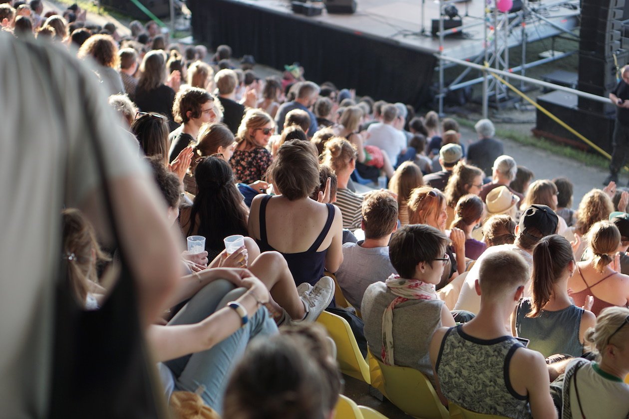 Gut 15.000 Besucher kamen zur achten Festivalauflage auf das Mannheimer Maimarktgelände. – Maifeld Derby 2018. 