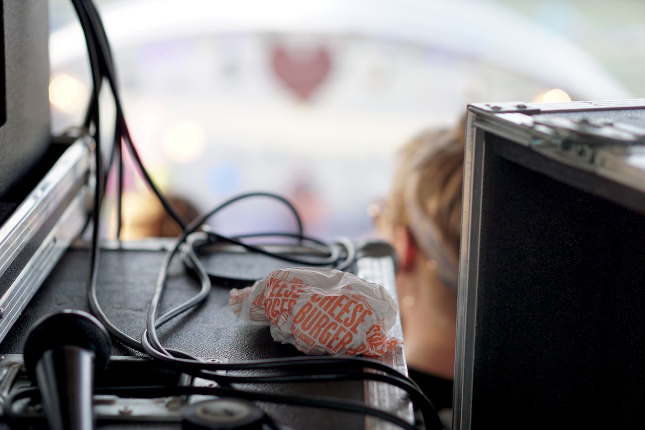 Gut 15.000 Besucher kamen zur achten Festivalauflage auf das Mannheimer Maimarktgelände. – Alternatives Festival-Food. 