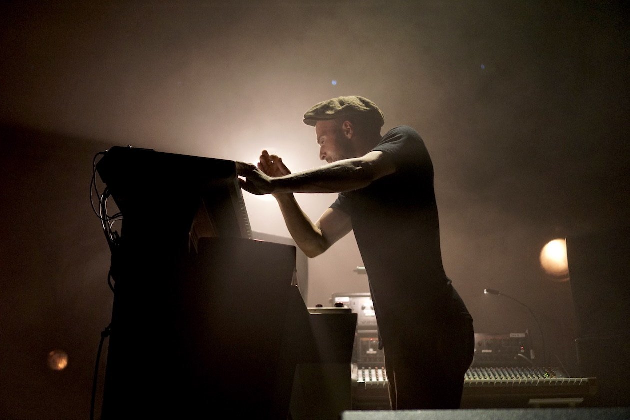 Gut 15.000 Besucher kamen zur achten Festivalauflage auf das Mannheimer Maimarktgelände. – Nils Frahm.