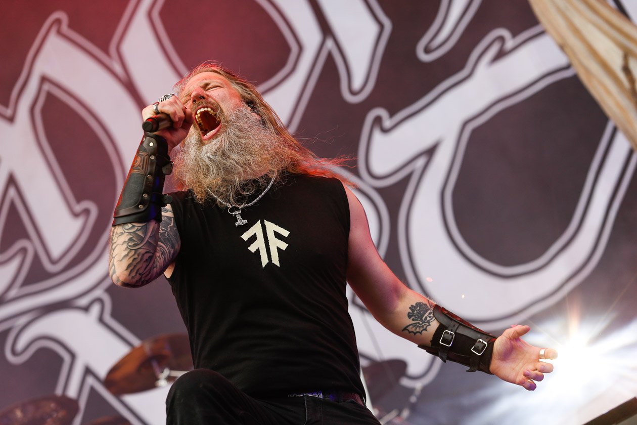 Am letzten Tag warten Slipknot als Headliner. – Amon Amarth.