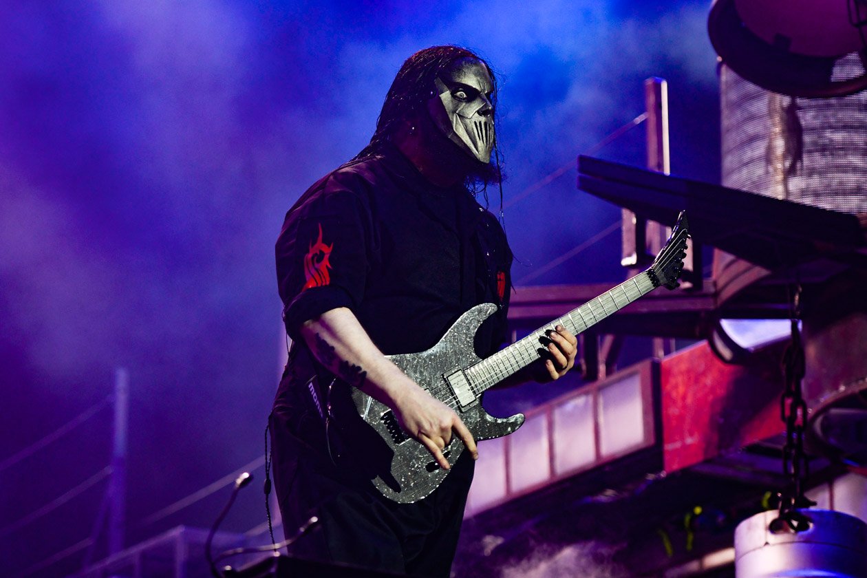 Am letzten Tag warten Slipknot als Headliner. – Slipknot.