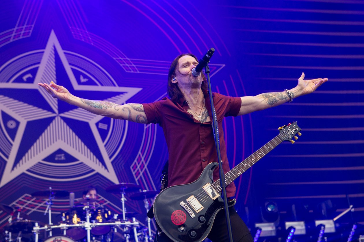 Zurück auf dem Nürburgring: Die Bilder von Deutschlands größtem Festival! – Alter Bridge lassen Bühne und Fans beben.