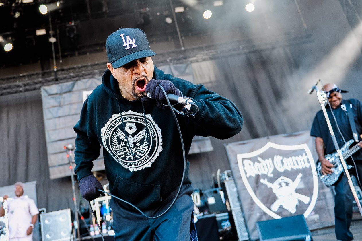 Die Bilder zur 33. Auflage des größten, deutschen Rock- und Alternative-Festivals auf dem Nürburgring. – Body Count feat. ICE-T.