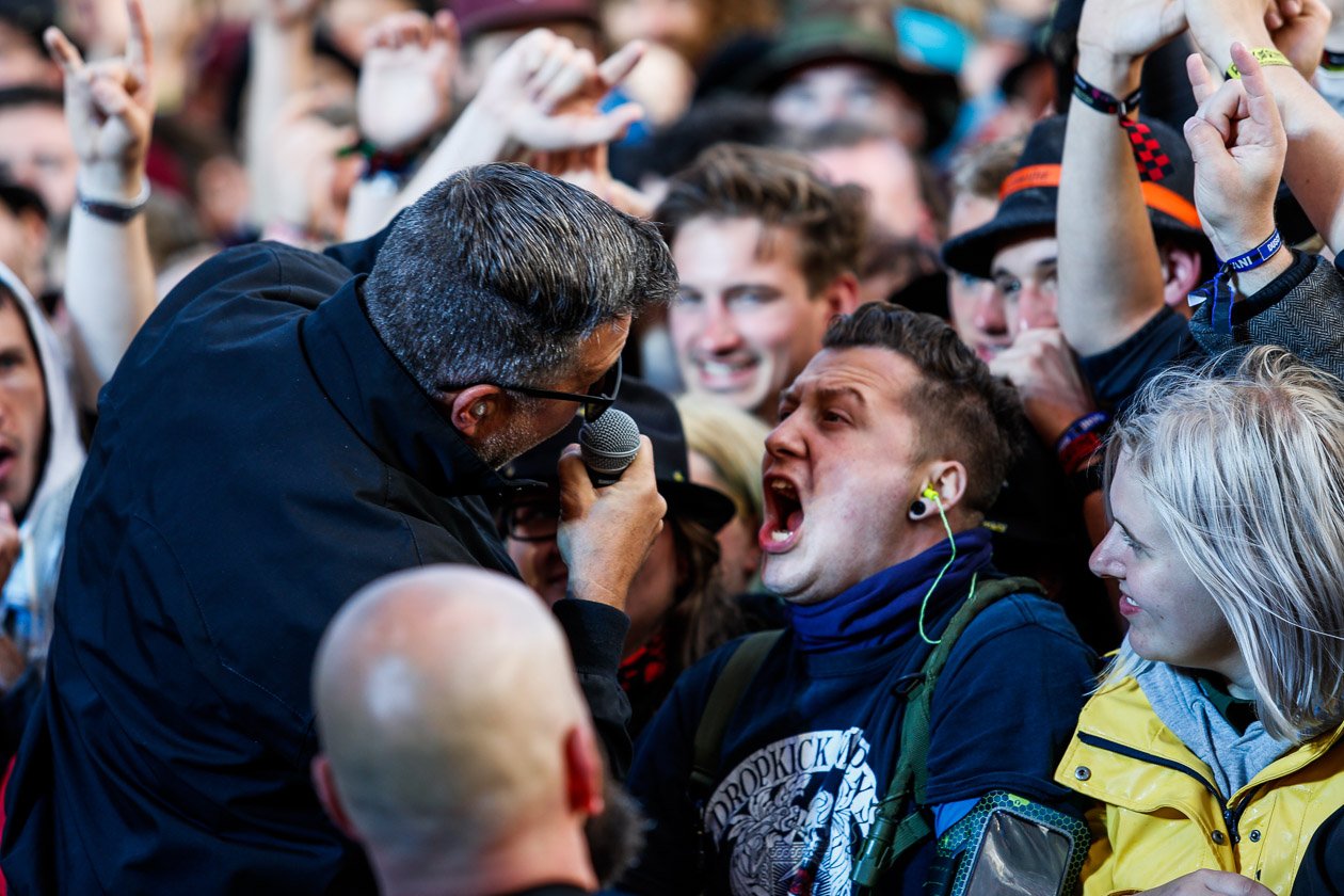 Tool, Die Ärzte, Slipknot, Slayer, Marteria &amp; Casper u.v.a. stürmen den Ring. – Dropkick Murphys.