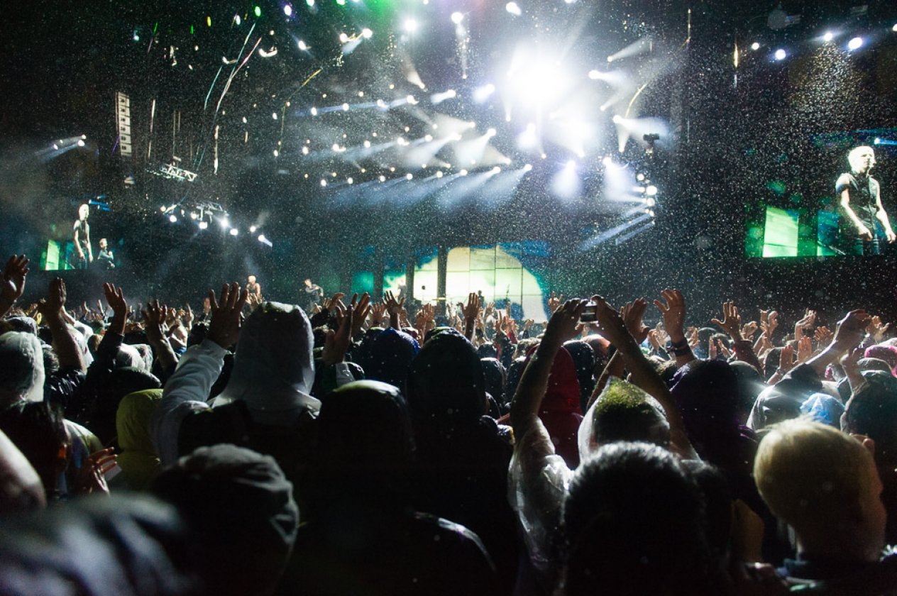 Muse, The Libertines, Bad Religion u.a. gratulieren zum Festivaljubiläum im Bodenseestadion. – Im Bodenseestadion.