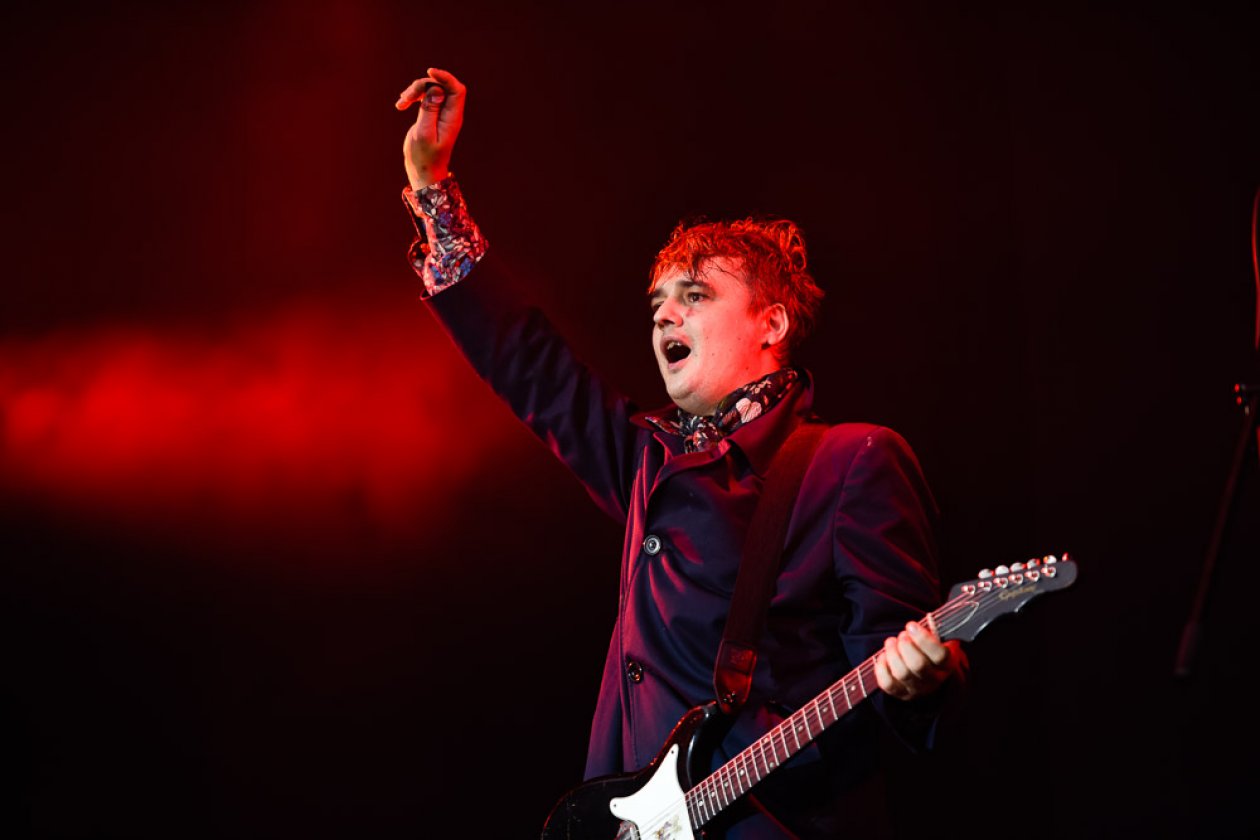 Muse, The Libertines, Bad Religion u.a. gratulieren zum Festivaljubiläum im Bodenseestadion. – Pete Doherty.