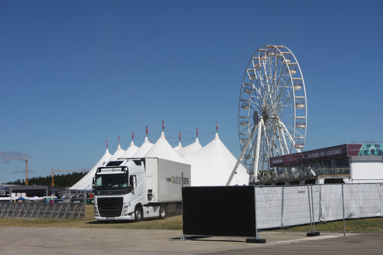 Die schönsten Bilder vom Festival-Gelände. – Backstage