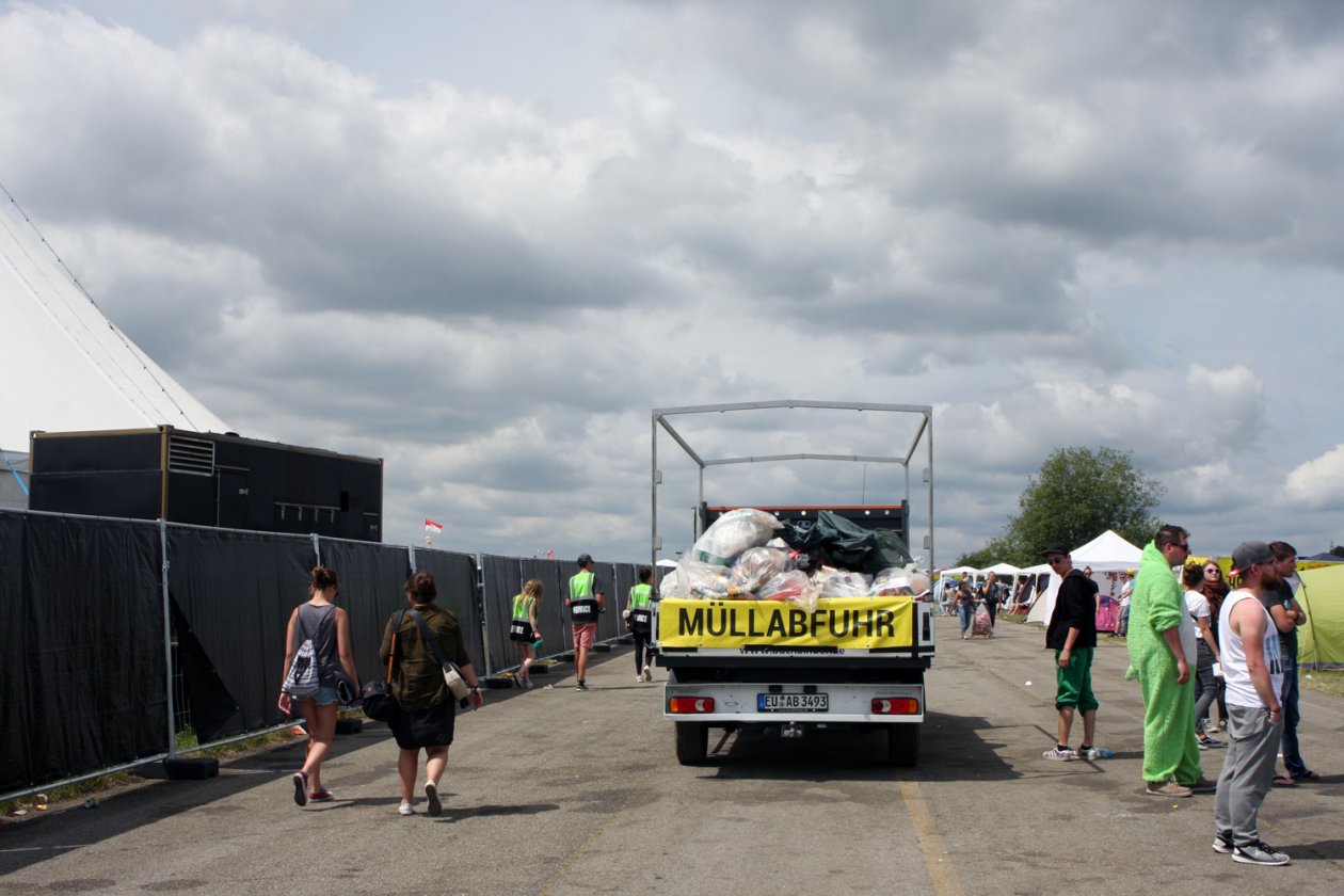 Die schönsten Bilder vom Festival-Gelände. – Einsammler