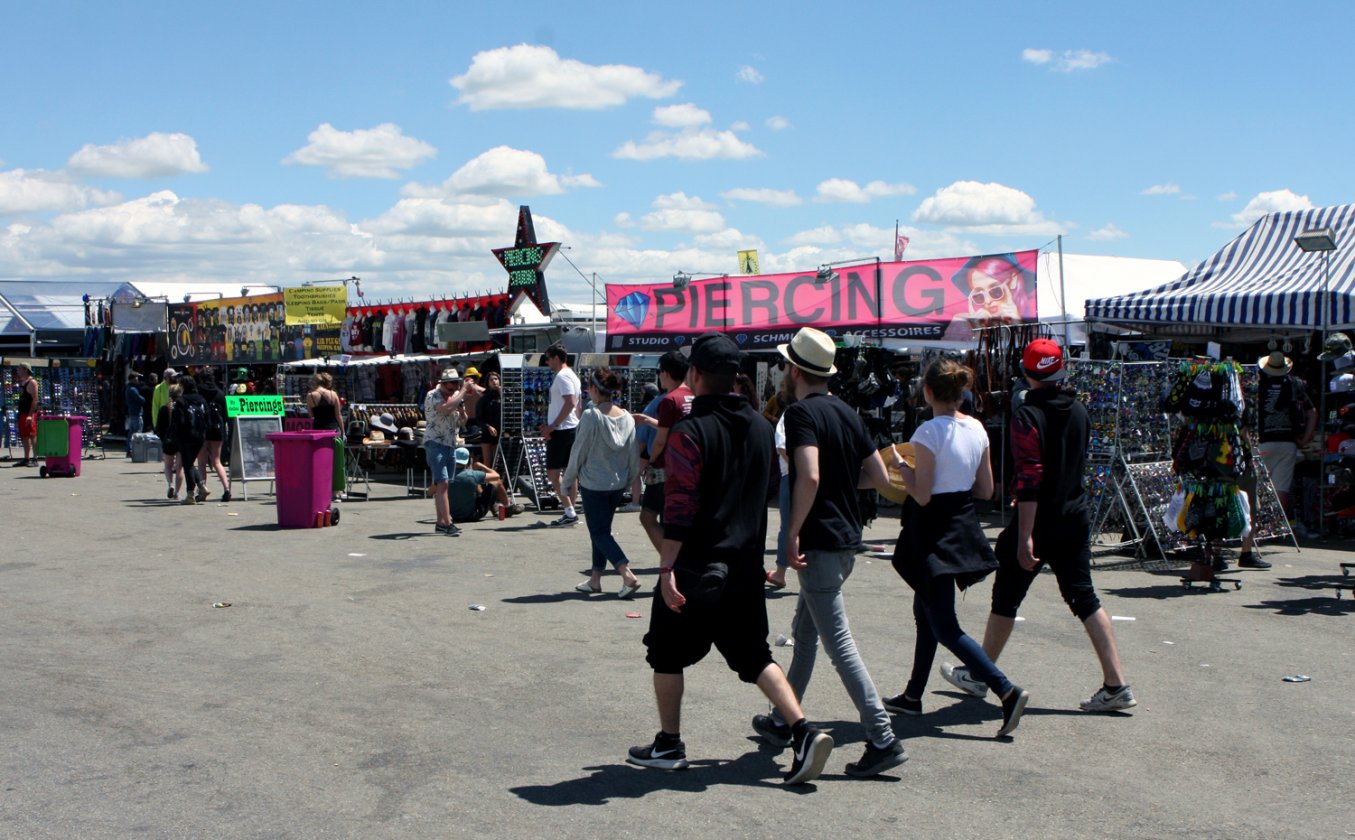 Die schönsten Bilder vom Festival-Gelände. – Landebahn