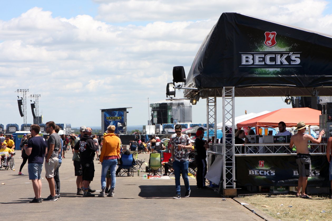 Die schönsten Bilder vom Festival-Gelände. – Landebahn