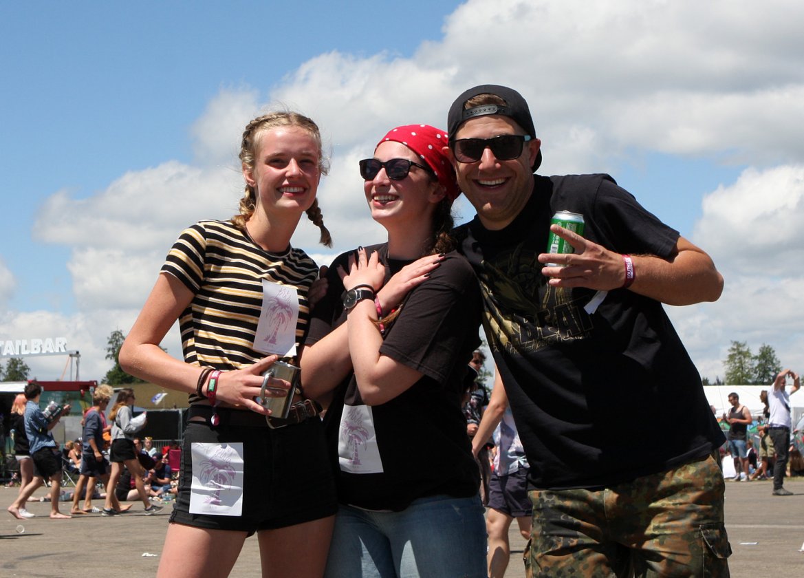 Die schönsten Bilder vom Festival-Gelände. – Pose