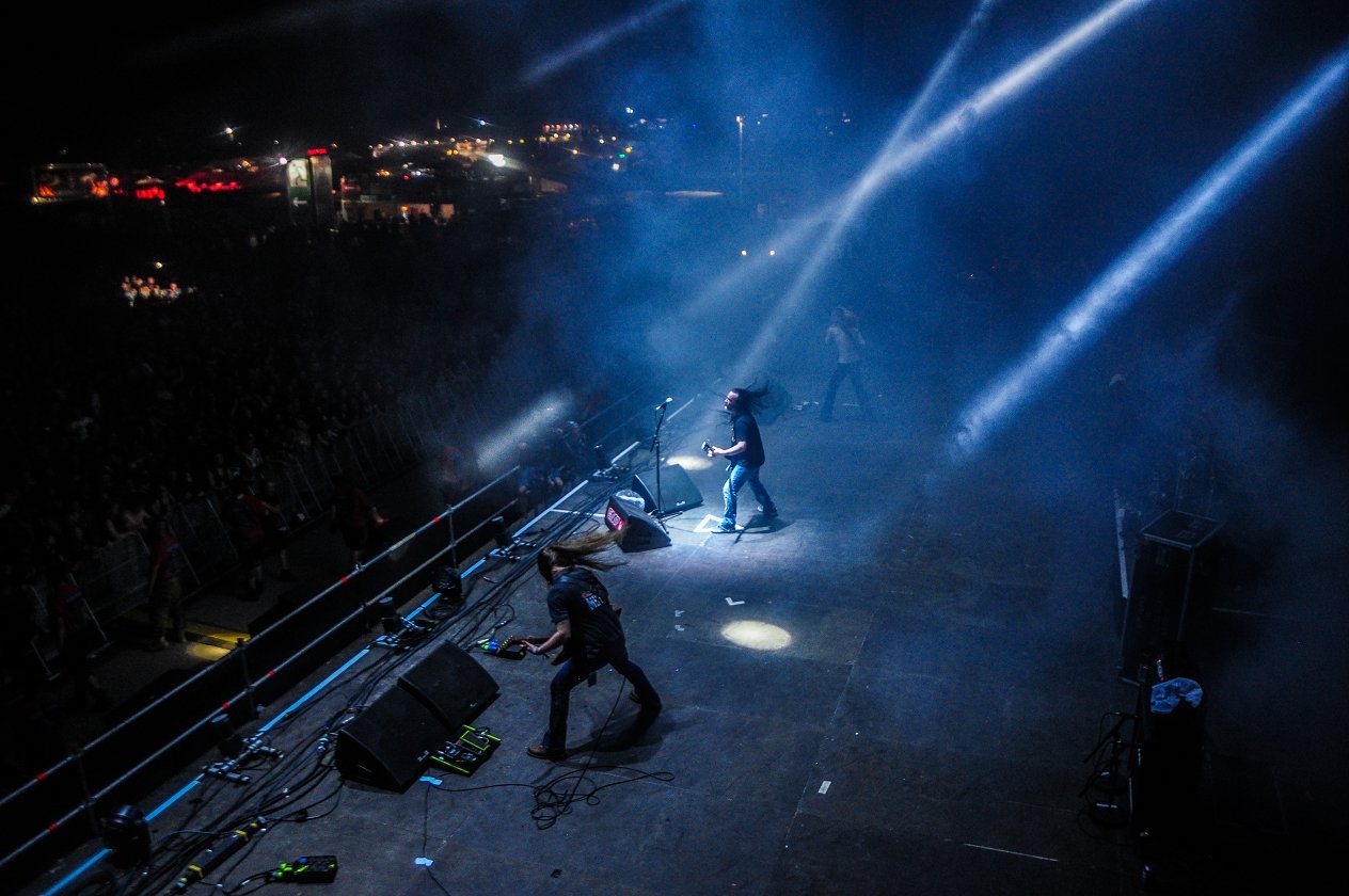 Tage voller Schweiß und Metal in Dinkelsbühl! – Carcass von oben.