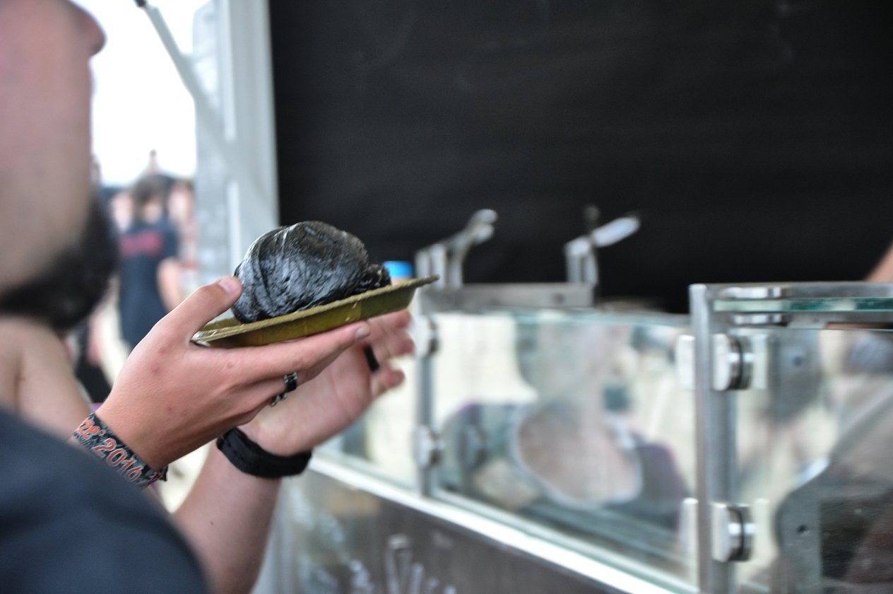 Tage voller Schweiß und Metal in Dinkelsbühl! – … ja genau, das ist ein Steakbrötchen.