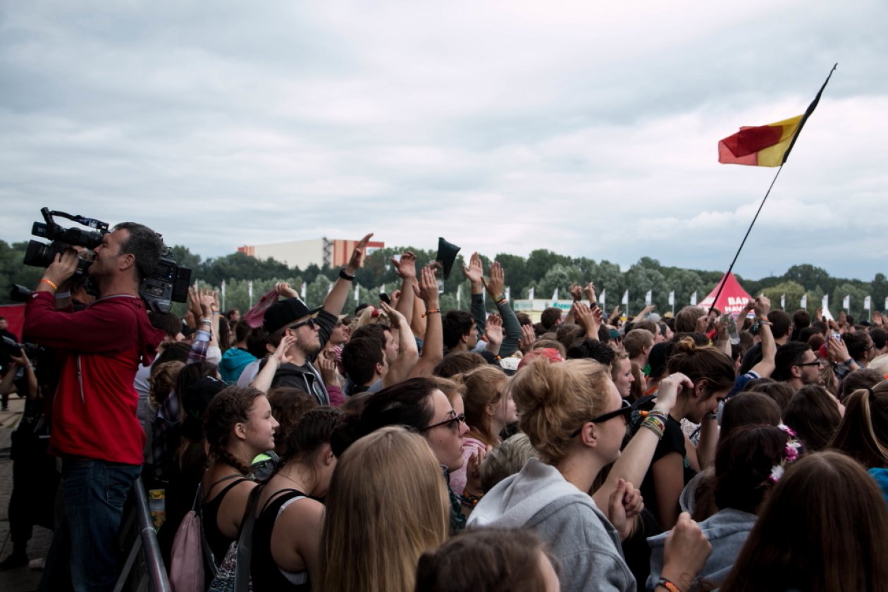 Rot-Gelb-Grün auf der kleinen Insel im Fühlinger See: Raps und Riddims! – Rot-Gelb-Grün in Köln.