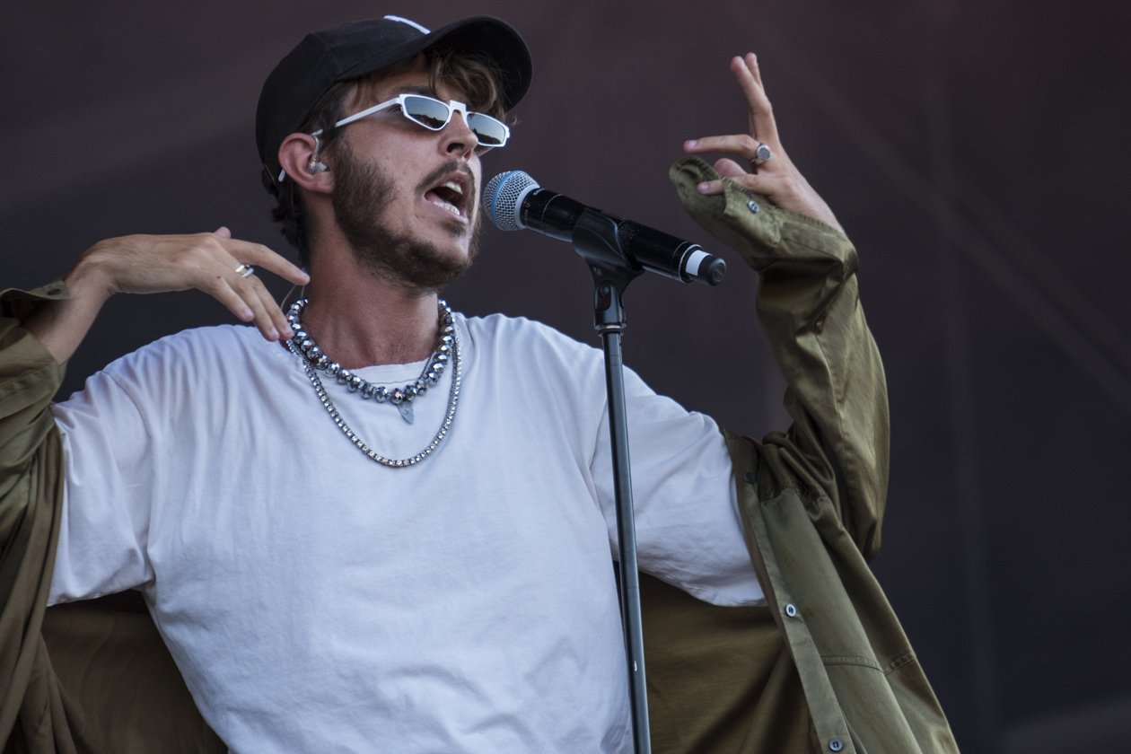 Die Fotos zum Festival-Tagebuch: Über eine Woche lang entsteht auf der Budapester Donauinsel eine eigene Welt. – Oscar And The Wolf.